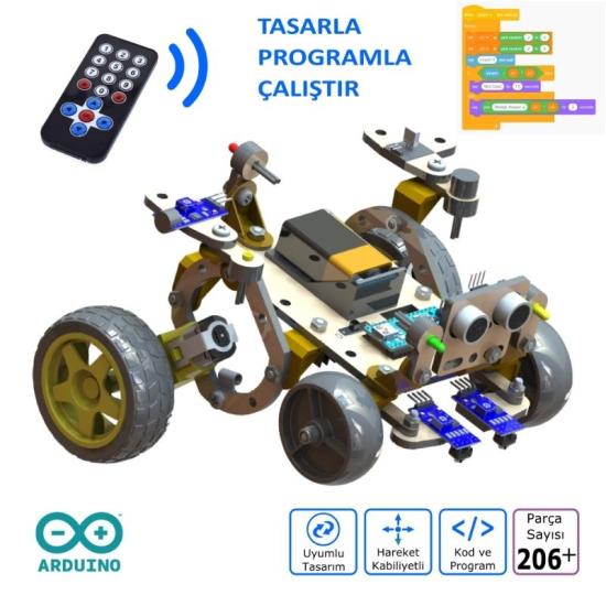 Probus Mod-2 Programlanabilir Eğitim Robotu