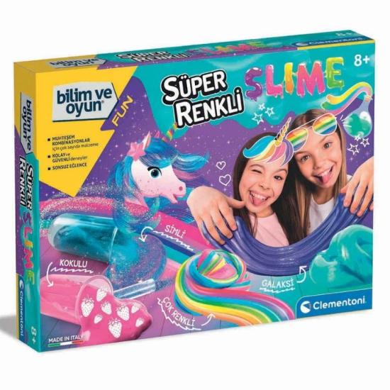 Süper Renkli Slime 64812 - Bilim ve Oyun +8 Yaş