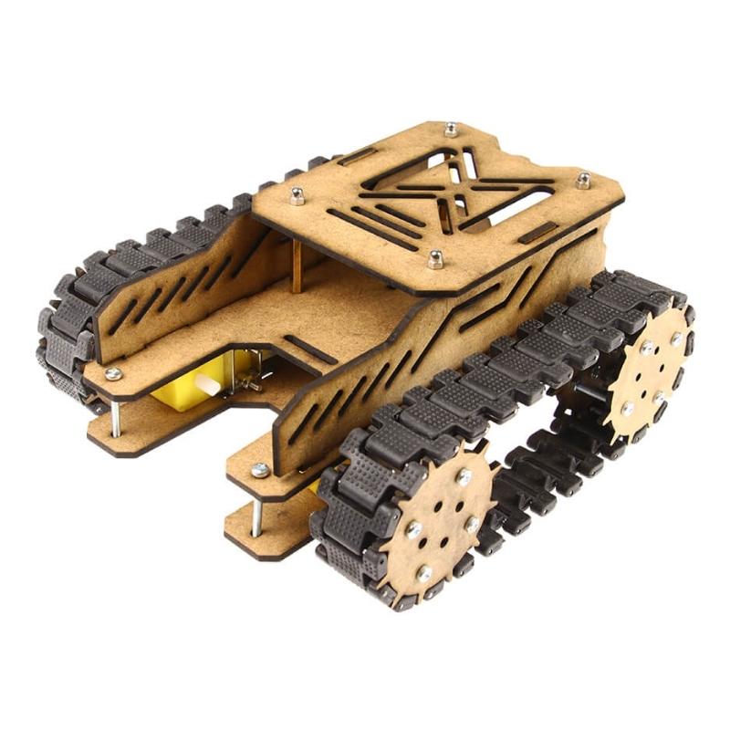 Woodie%20Ahşap%20Tank%20Robotu%20Gövde%20Seti%20-%20Demonte